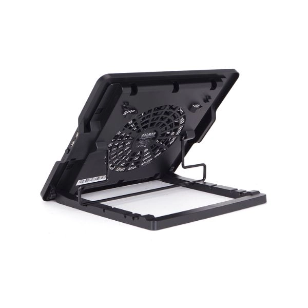 Đế tản nhiệt Laptop Zalman NS1000 Black (16 inch, Quạt 180mm, USB Powered)