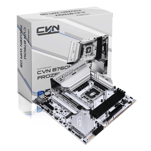 Bo mạch chủ Colorful CVN B760M FROZEN WIFI D5 V20