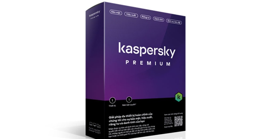 Phần Mềm Diệt Virus Kaspersky Premium (1 Thiết Bị - 1 Năm)