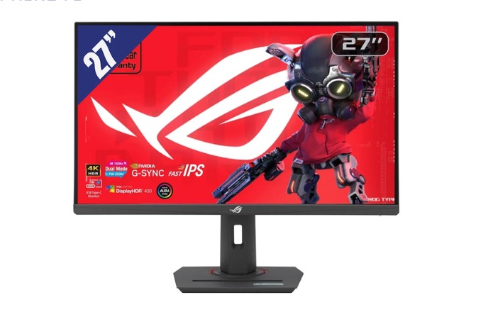 Màn hình Asus ROG Strix XG27UCG 27 inch (4K/ Fast IPS/ 160Hz/ 1 ms)