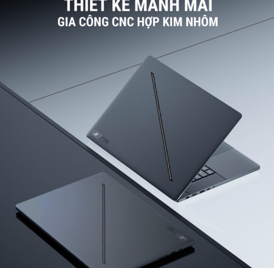 Laptop Asus ROG Zephyrus G16 GU606AR-TB027W (Intel Core Ultra 9 386H | RTX 5070 Ti | 16 inch 2.5K OLED 240Hz | 32GB | 1TB | Win 11 | Xám)
