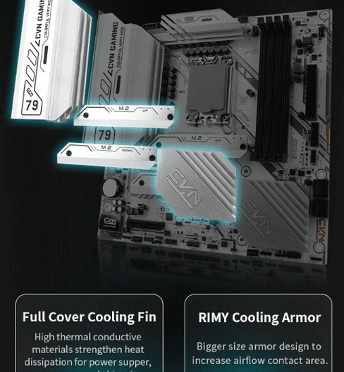 Bo mạch chủ Colorful CVN B760M FROZEN WIFI D5 V20