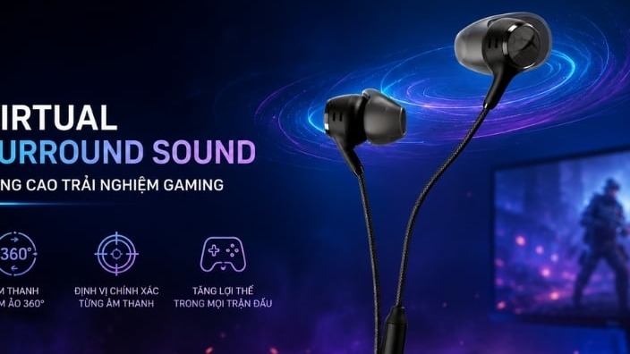 Tai nghe HP HYPERX Cloud Earbuds III S Black