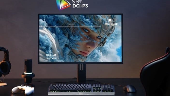 Màn hình ViewSonic XG2738-2K-OLED 27" QD-OLED 2K 240Hz Gsync chuyên game