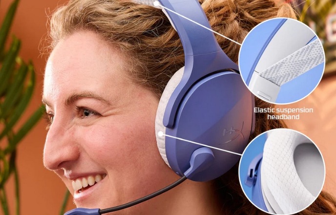 Tai nghe HyperX Cloud Jet WL BL GAM HS (AM7A0AA)
