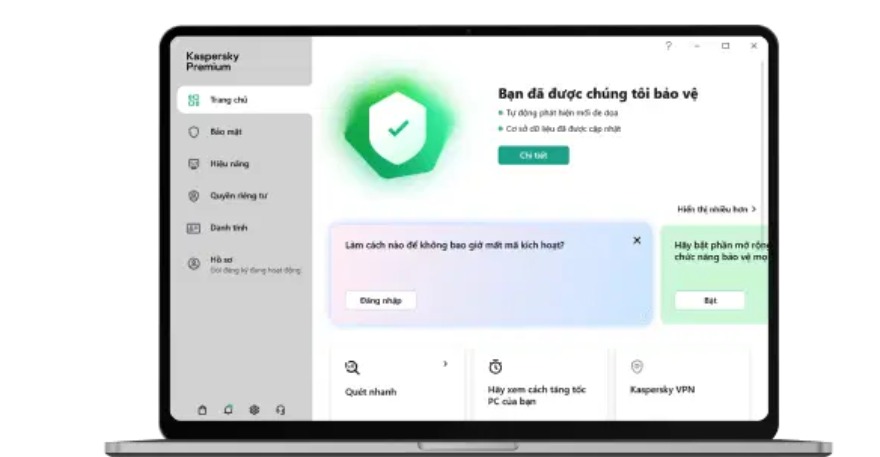 Phần Mềm Diệt Virus Kaspersky Premium (1 Thiết Bị - 1 Năm)