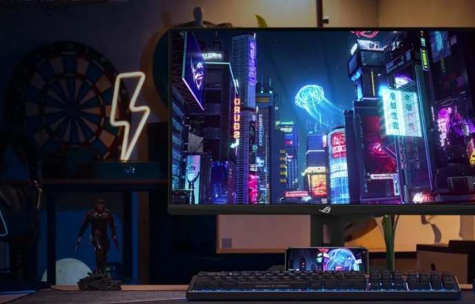 Màn hình Asus ROG Strix XG27UCG 27 inch (4K/ Fast IPS/ 160Hz/ 1 ms)
