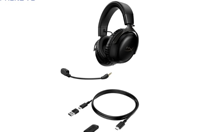 Tai nghe Gaming Over-ear có dây HYPERX CLOUD III - Đỏ-Đen (727A9AA)