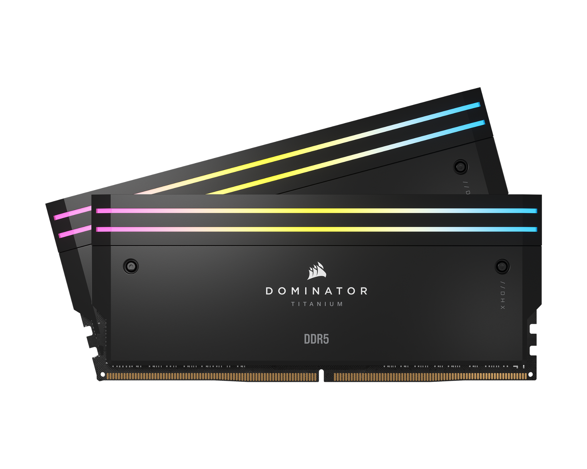 RAM Corsair Dominator Titanium Black 32GB (2x16GB) RGB 6000 DDR5 (CMP32GX5M2B6000C30)