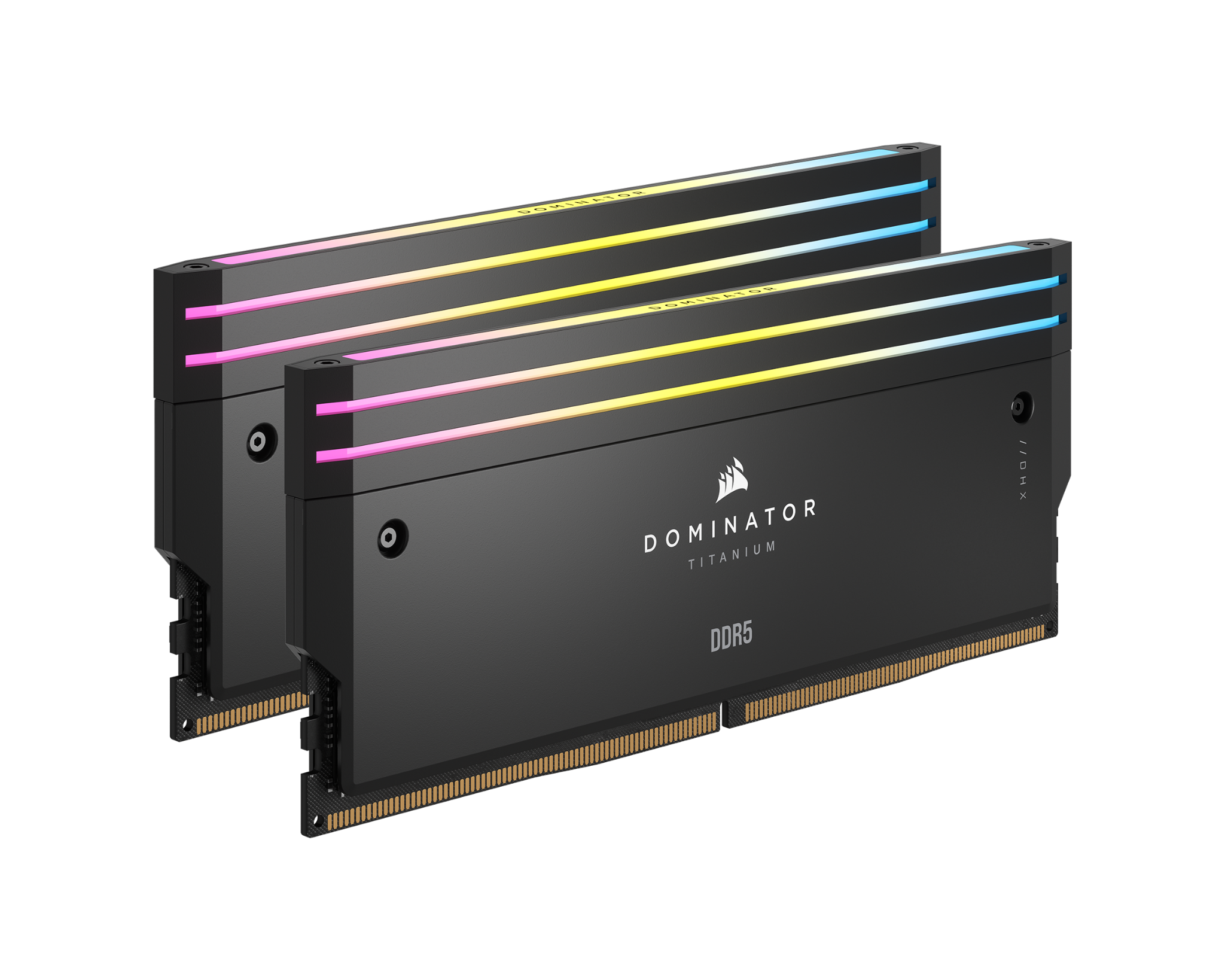 RAM Corsair Dominator Titanium Black 32GB (2x16GB) RGB 6000 DDR5 (CMP32GX5M2B6000C30)