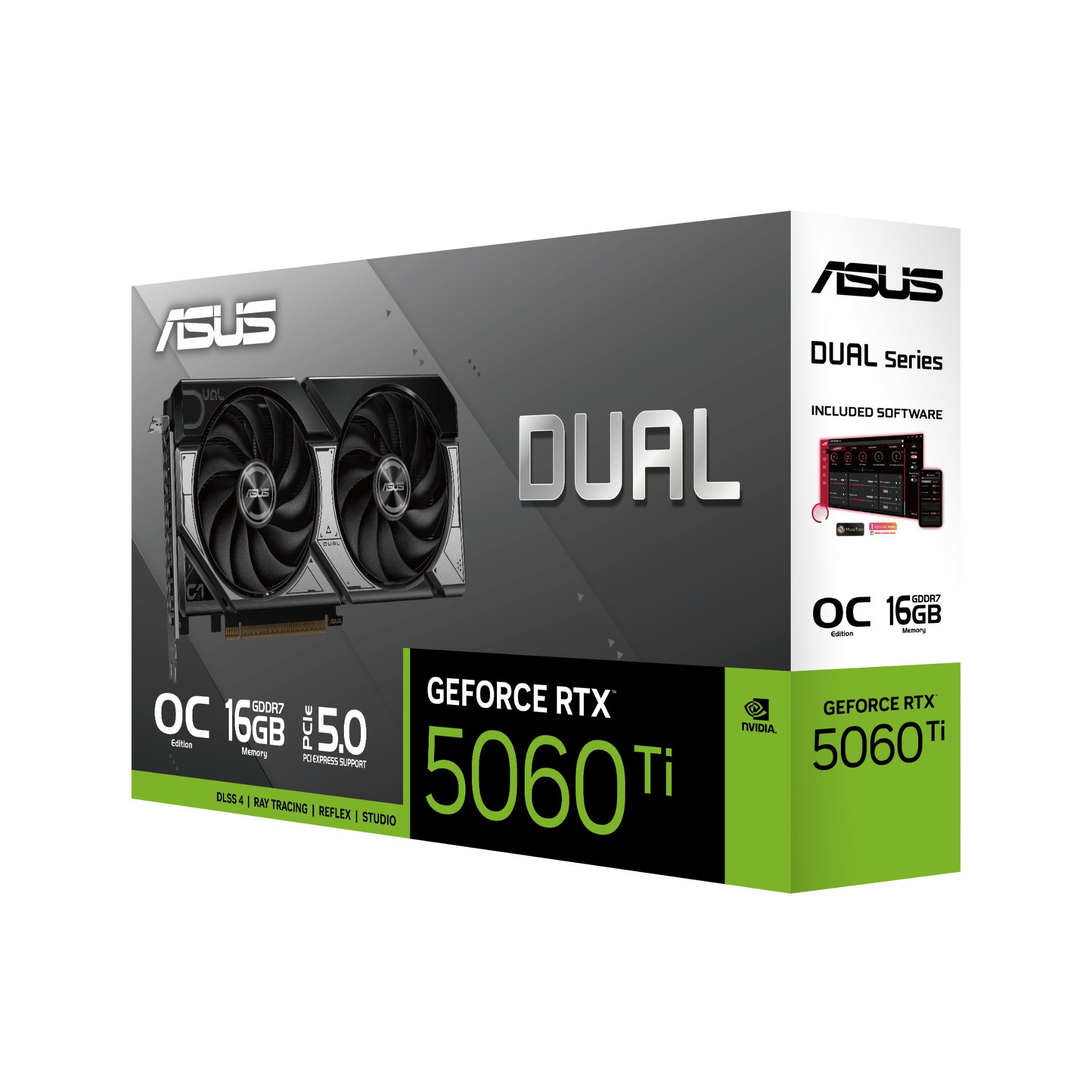 Card màn hình Asus GeForce RTX 5060 Ti DUAL OC 16GB
