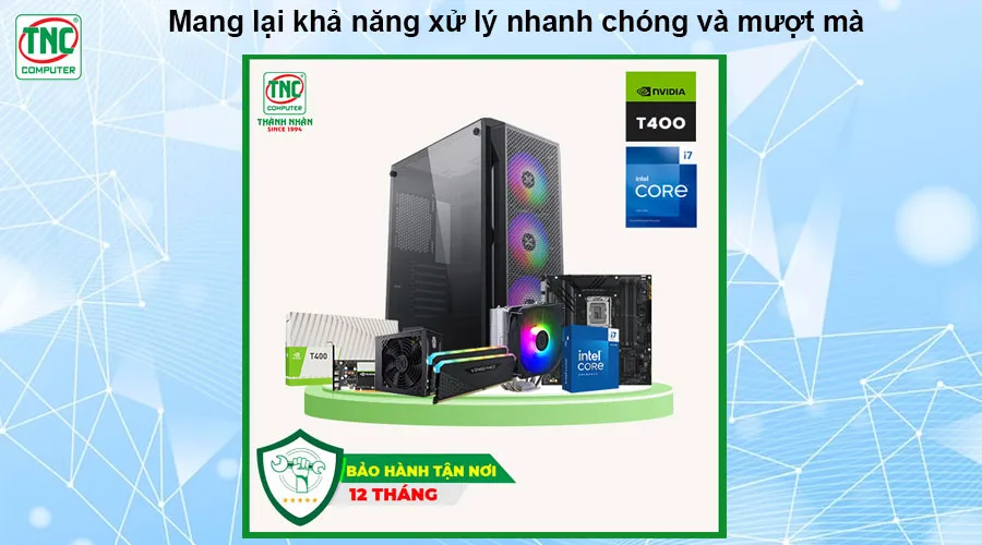 Máy bộ Progear Workstation 14700F (I7 14700F/ Ram 32GB/ SSD 500GB/ VGA T400 4GB)