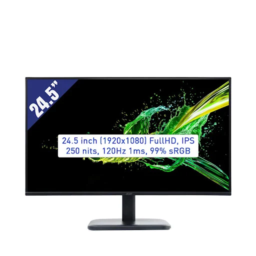Màn hình Acer EK251Q G UM.KE1SV.G01 24.5 inch (Full HD/ IPS/ 120Hz/ 1 ms)