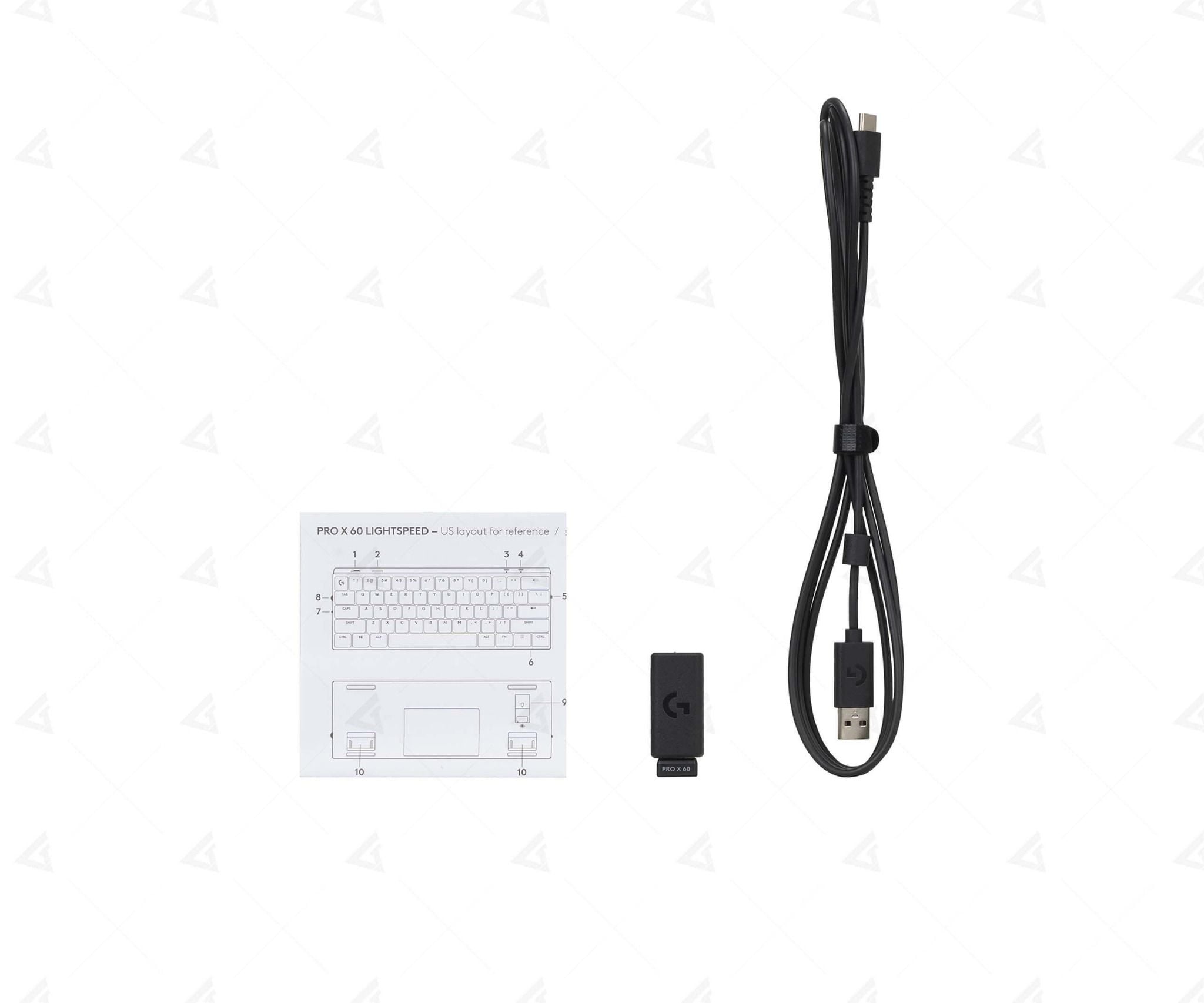 Bàn phím Logitech G Pro X 60 Light Speed White