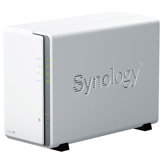 Các cổng kết nối của Synology DS223J