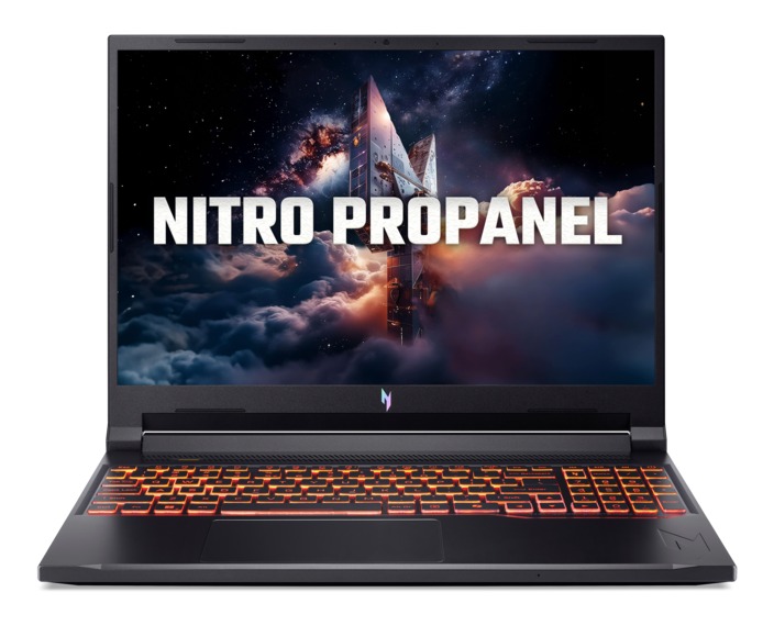 Laptop gaming Acer Nitro ProPanel ANV16-72-71T9 (Core 7-240H/ RTX 5060/ 16GB/ 512GB/ 16.0" FHD/ Win 11)