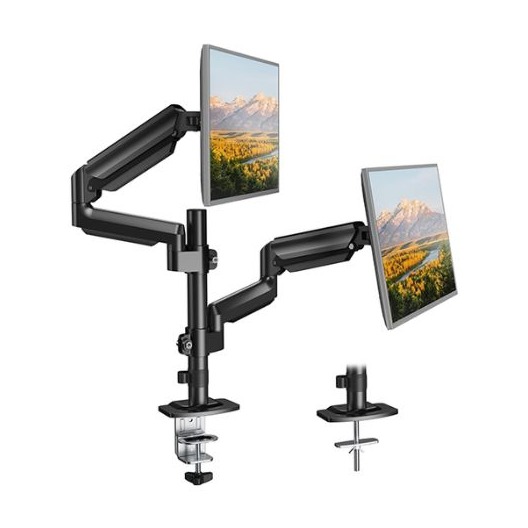 Giá Treo Hai Màn Hình E-Dra EMA7306PD Black (13-32 inch)