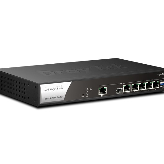 Router Cân Bằng Tải Draytek Vigor2962 (5 x 1-2.5 GbE WAN/LAN/ 2 x 1 GbE LAN / SFP)