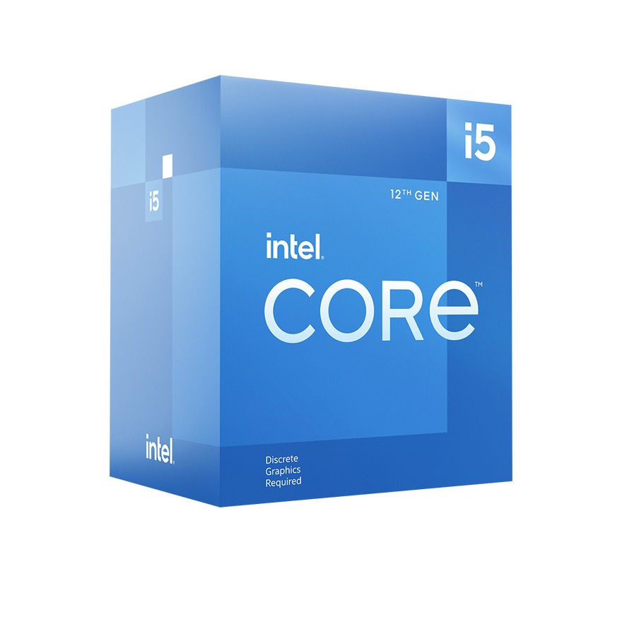 CPU Intel Core i5 12400F (Intel LGA1700 - 6 Core - 12 Thread - Base 2.5Ghz - Turbo 4.4Ghz - Cache 18MB - No iGPU)