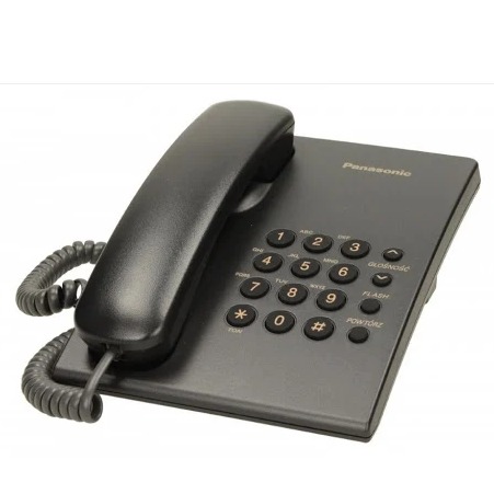 Điện thoại bàn Panasonic KX TS500 (Xám)