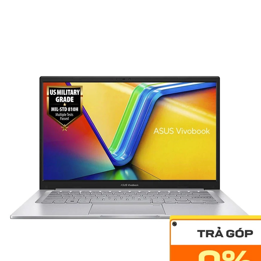 Laptop Asus Vivobook 14 X1404VA-EB509W từ góc nhìn tổng thể