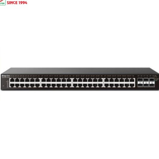 Switch PoE+ DrayTek P2540XS (48 x 10/100/1000 Mbps / 2 x 10 Gbps SFP+)