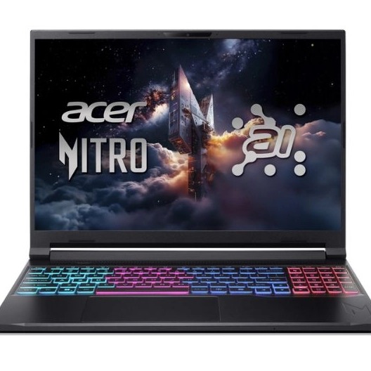 Laptop Acer Nitro 16S AI ProPanel AN16S-61-R5F4 NH.QXFSV.001 (Ryzen AI 7 350/ Ram 16GB/ SSD 512GB/ RTX 5060 8GB/ Windows 11 Home/ 2Y/ Đen)