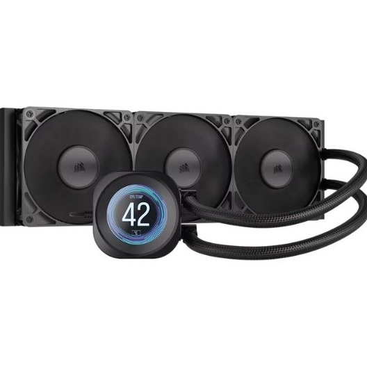 Tản nhiệt nước CPU 3 Fan Corsair NAUTILUS 360 RS LCD Black (CW-9061033-WW)