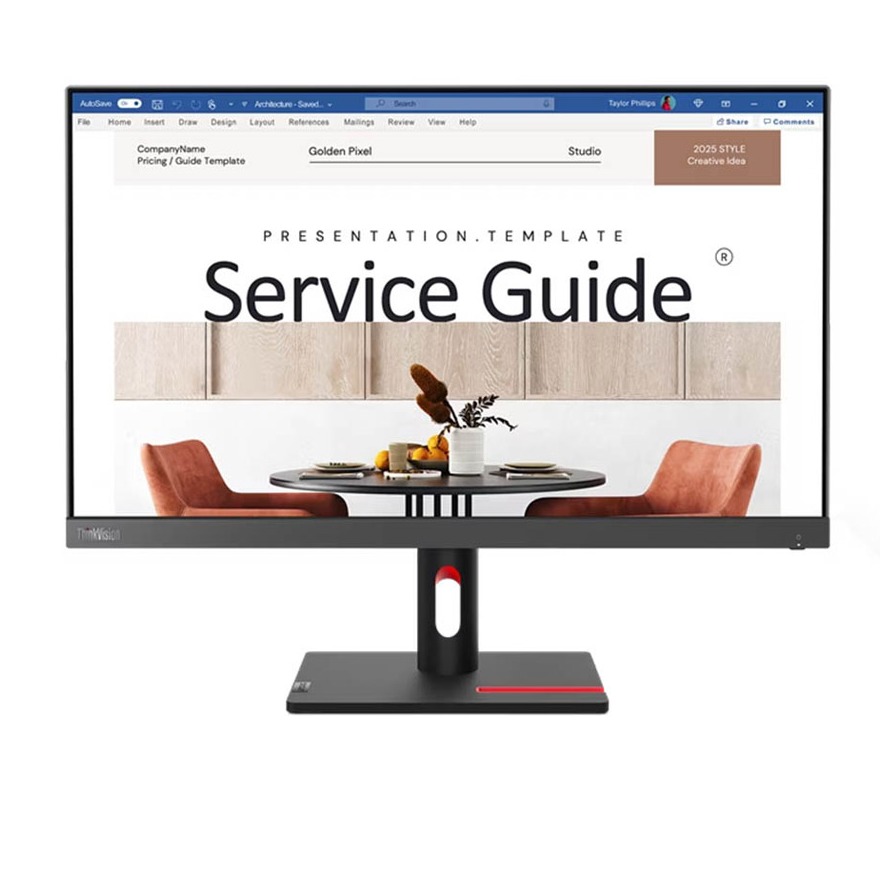 Màn hình Lenovo ThinkVision S24i-30 63DEKAR3WW (23.8 inch - FHD - IPS - 4ms - 100Hz)