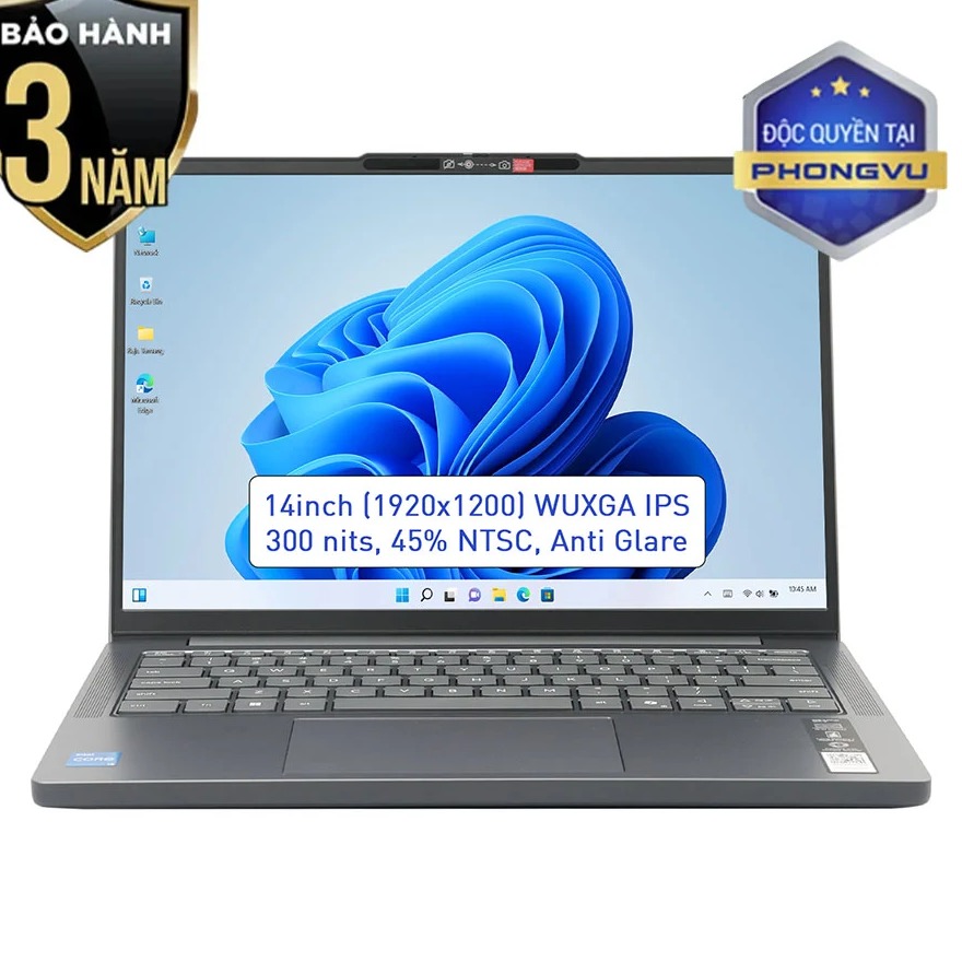 Laptop Lenovo IdeaPad Slim 3 14IRH10 - 83K0004JVN (i5-13420H/ 16GB/ 512GB/ Win 11 Home SL, English)