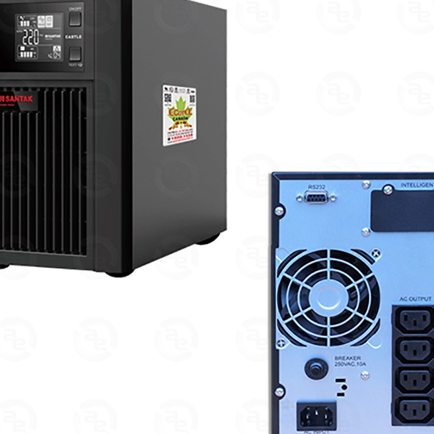 Bộ Lưu Điện UPS Santak C1K-LCD Online (1 kVA / 0,9 kW)