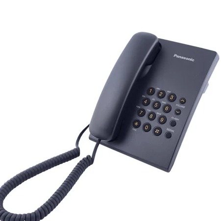 Điện thoại bàn Panasonic KX TS500 (Xám)