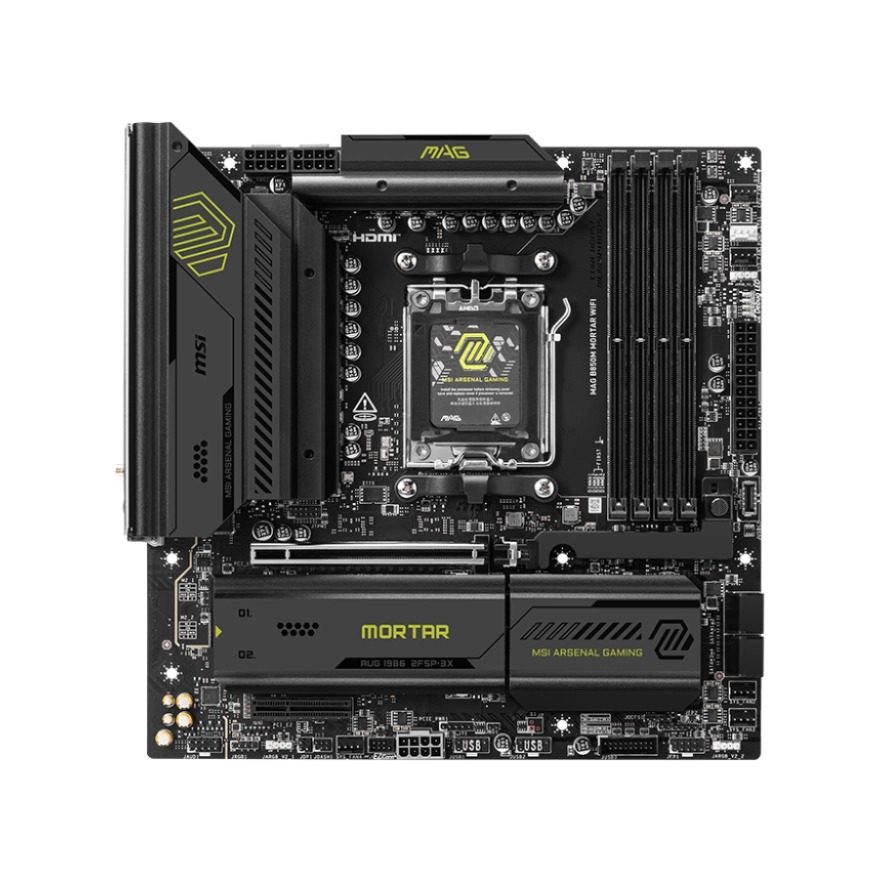 Mainboard MSI MAG B850M MORTAR WIFI (4 x DDR5/ 256GB/ AM5/ Micro ATX)