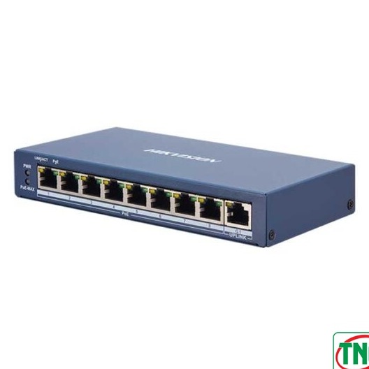 Switch PoE+ HIKVISION DS-3E1309P-EI (8 x PoE 10/100Mbps, 1 x 1 Gbps)
