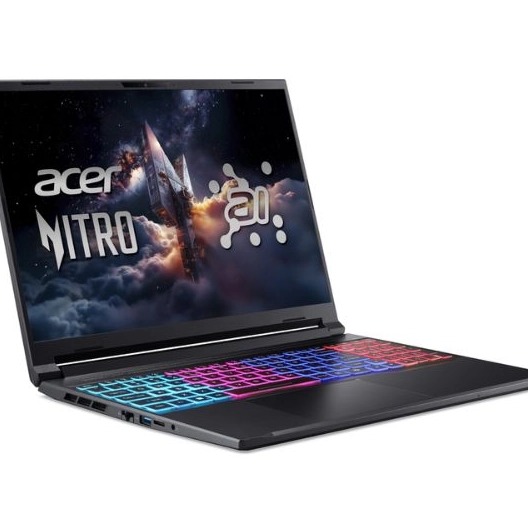 Laptop Acer Nitro 16S AI ProPanel AN16S-61-R193 NH.QXTSV.001 (R9 AI 365/ Ram 16GB/ SSD 512GB/ RTX 5070 8GB/ Windows 11 Home/ 2Y/ Đen)