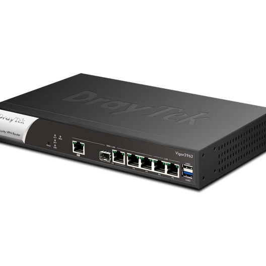 Router Cân Bằng Tải Draytek Vigor2962 (5 x 1-2.5 GbE WAN/LAN/ 2 x 1 GbE LAN / SFP)