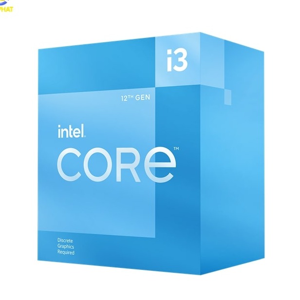CPU Intel Core i3 12100F (Intel LGA1700 - 4 Core - 8 Thread - Base 3.3Ghz - Turbo 4.3Ghz - Cache 12MB - No iGPU)