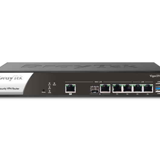 Router Cân Bằng Tải Draytek Vigor2962 (5 x 1-2.5 GbE WAN/LAN/ 2 x 1 GbE LAN / SFP)