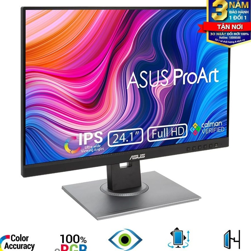 Màn hình ASUS ProArt PA248QV 24" IPS 75Hz 16:10 chuyên đồ họa