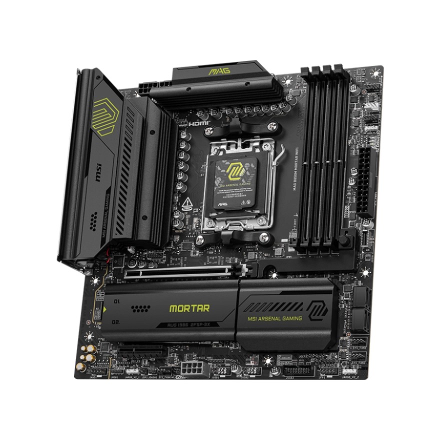 Mainboard MSI MAG B850M MORTAR WIFI (4 x DDR5/ 256GB/ AM5/ Micro ATX)