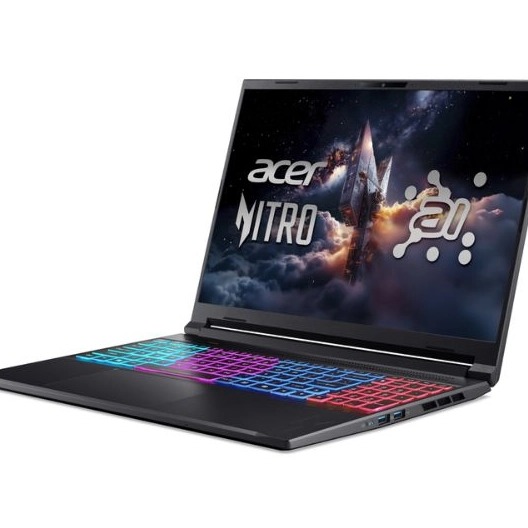 Laptop Acer Nitro 16S AI ProPanel AN16S-61-R5F4 NH.QXFSV.001 (Ryzen AI 7 350/ Ram 16GB/ SSD 512GB/ RTX 5060 8GB/ Windows 11 Home/ 2Y/ Đen)
