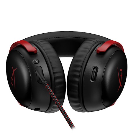 Tai nghe Gaming Over-ear có dây HYPERX CLOUD III - Đỏ-Đen (727A9AA)