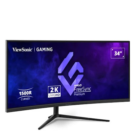 Màn hình ViewSonic VX3418C-2K VS20582 34 inch (UWQHD/ VA/ 180Hz/ 1 ms)