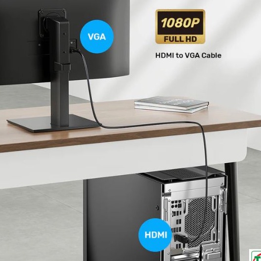 Cáp chuyển đổi HDMI sang VGA dài 2m Unitek V1185A01
