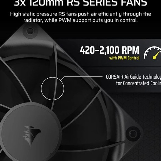 Tản nhiệt nước CPU 3 Fan Corsair NAUTILUS 360 RS LCD Black (CW-9061033-WW)