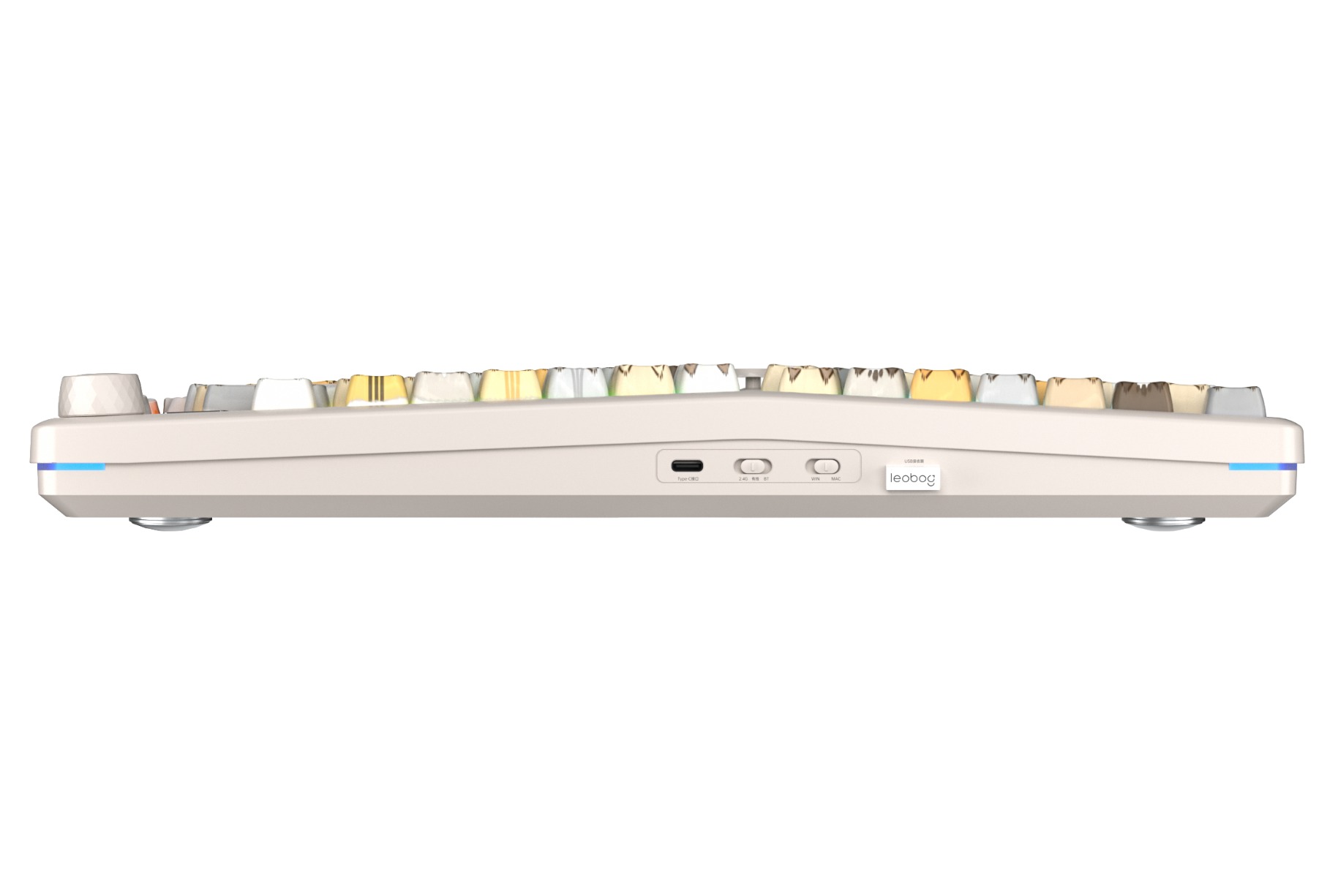 Bàn phím Leobog A75 TM (Moon Cat trắng/ Rambo switch) A7504