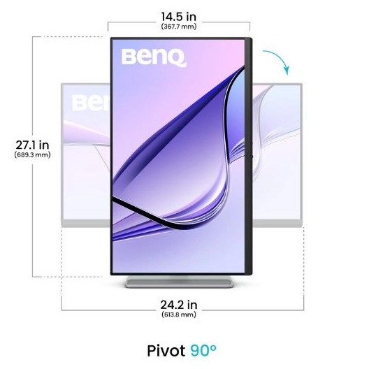 Màn hình LCD BenQ WED MA270UP (27 inch IPS/ 3840 x 2160/ 450 nits/ 5 ms/ 60Hz)