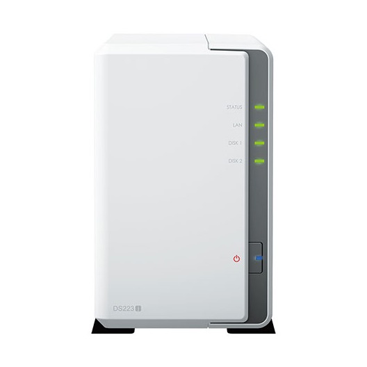 Thiết bị lưu trữ NAS Synology DS223J (1GB DDR4, 2 khay)