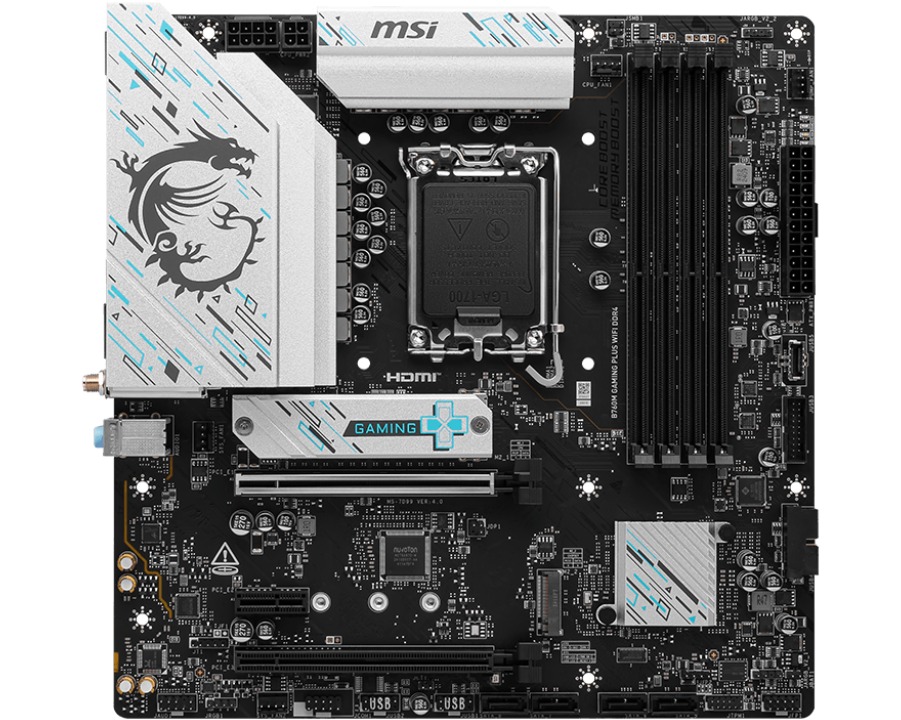 Bo mạch chủ MSI B760M GAMING PLUS WIFI DDR4