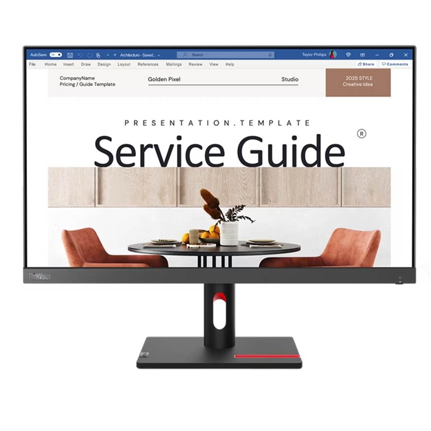 Màn hình Lenovo ThinkVision S24i-30 63DEKAR3WW (23.8 inch - FHD - IPS - 4ms - 100Hz)